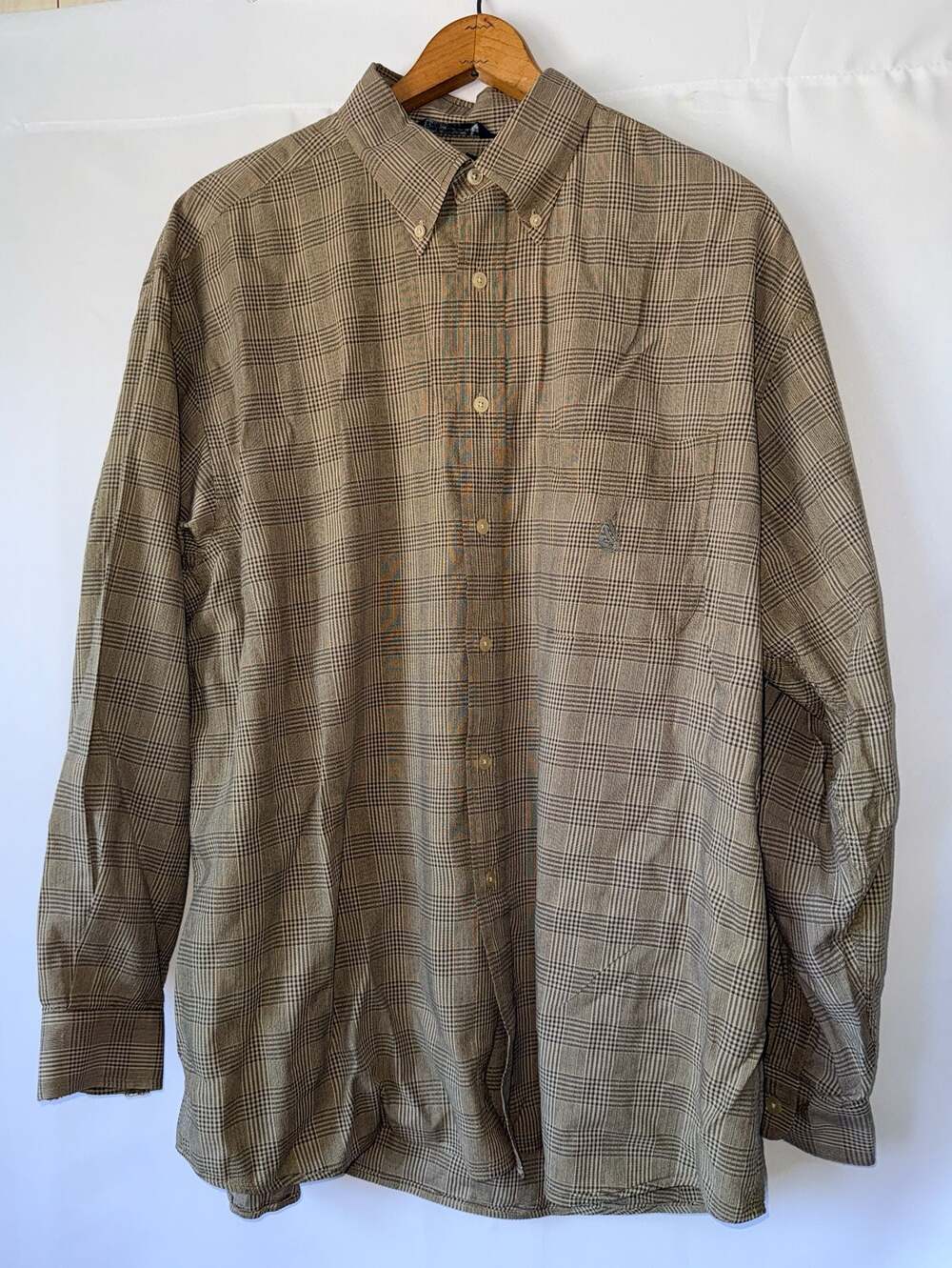 Nautica Men's Plaid Button Down Long Sleeve Shirt Size XL